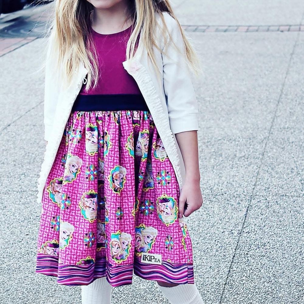 KPea Frozen Cap Dress - Picture 4 of 4